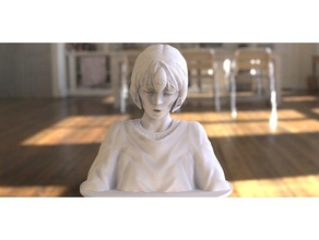 princess nadia sculptures gainax hayao miyazaki 3d print model - Mito3D