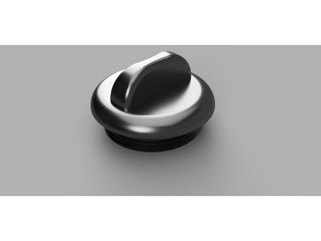 botão pia da cozinha e sala de jantar a knob 3D print model - Mito3D