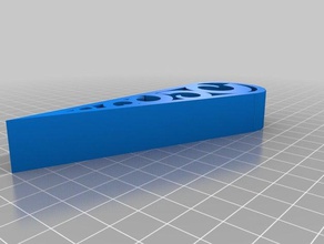Tür-pull-down-blind-Keil blind Keil Tür stoppen Tür-stopper Tür-Keil 3d print model - Mito3D