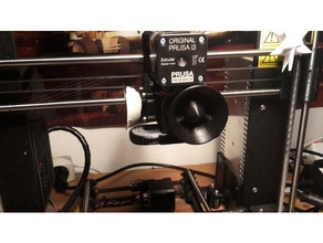 les cornets d'admission de l'entonnoir d'impression ventilateur refroidissement L'imprimante 3d pièces 3d print model - Mito3D