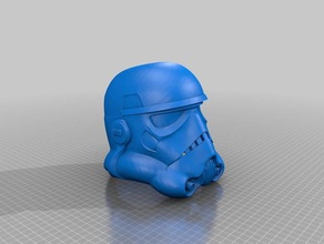 stormtrooper Helm 3d-drucken star wars wars-stormtrooper 3d print model - Mito3D