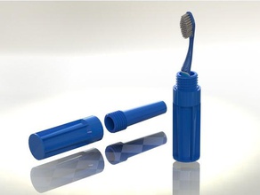 diş fırçası kabı banyo kap tutucu 3d print model - Mito3D