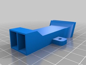 hypercube évolution de conduits ventilation j-tête v6 clone L'imprimante 3d pièces 3d print model - Mito3D