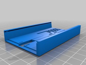 easy print remix - rivestito business card case organizzazione 3d print model - Mito3D