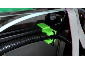 tevo tarantula 20mm de extrusão cabo clipe Impressora 3d acessórios 2020 o clip do guia suporte gestão cabos titular manga ziptie 3d print model - Mito3D