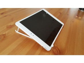 çok minimalist tablet üç pozisyon standı stand 3d print model - Mito3D