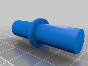 reliabilt colono pieghevoli porte sostituzione della cerniera parti di ricambio porta parte 3d print model - Mito3D