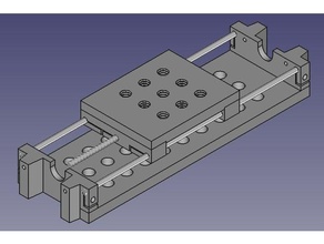 linear stage optics robotics 3d print model - Mito3D