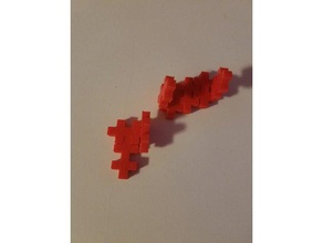 plus-plus-block - Feste Toleranzen Bau-Spielzeug plus 3d print model - Mito3D