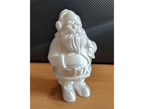 santa claus - solid people christmas 3d print model - Mito3D