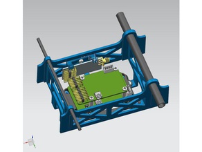 pitlab mini-Kralle montieren hobby mini-talon anti-vibration 3d print model - Mito3D