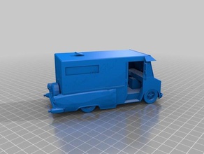 cheech chong van des véhicules cong jusqu'fumée 3d print model - Mito3D