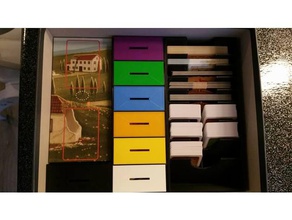 bağcılık & Toskana yerleştirin kutusu oyuncak oyun aksesuarları boardgame boardgames jeu Yaylası masa üstü 3d print model - Mito3D