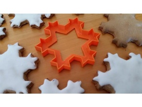 fractal gingerbread cutter food & drink 3d print model - Mito3D