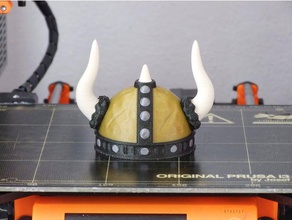 capacete de glencairn multi-material dupla extrusão leme multi-cor multi-extrusão viking 3d print model - Mito3D