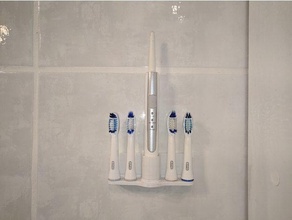 braun oral-b pulsonic slim stand bathroom 3d print model - Mito3D
