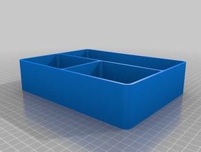 desktop organizer organization desk 3d print model - Mito3D