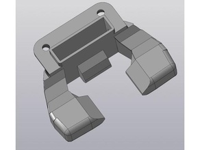 anycubic delta fan Stampante 3d parti kossel cool di raffreddamento condotto ventola della supporto per ventole 3d print model - Mito3D