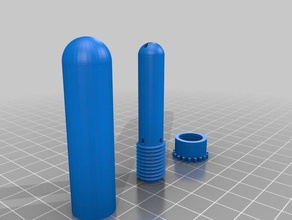 esansiyel yağı astım ilacı uçucu yağ teneffüs etme inhaler 3d print model - Mito3D