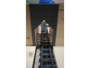 lego placa de base tren apertura juegos y juguetes 3d print model - Mito3D