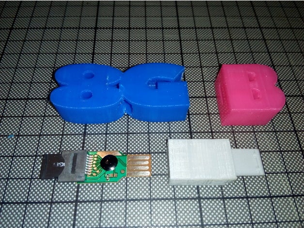 usb stick araçlar 8 GB renk veri diy elektronik eğlenceli joy sopa depolama 3D print model - Mito3D