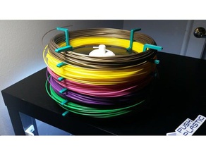 sample filament holder 3d printer accessories 3d print model - Mito3D