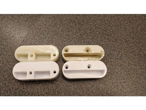 window lock frame insert replacement parts 3d print model - Mito3D