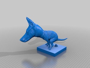 cocó doberwawa esculturas cão cocô de cachorro dowberwawa 3d print model - Mito3D