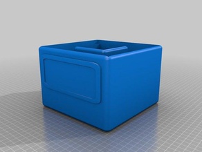hidropônico tanque A impressão 3d a hidroponia 3d print model - Mito3D