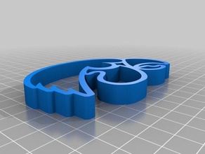 hawkeye cookie cutter 3d printing 3d print model - Mito3D