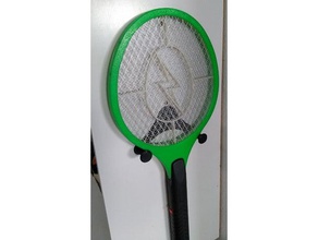 Fliegen töten racket holder Werkzeug-Halterungen & - Boxen 3d print model - Mito3D