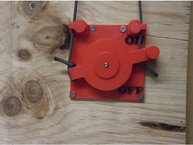 remoto interruptor de la luz 3D print model - Mito3D