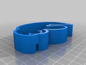 hawkeye cookie cutter geschichtet 3d-drucken 3d print model - Mito3D