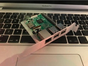 raspberry pci electronics pi case 3d print model - Mito3D