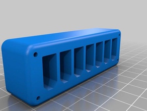 xt60 connectorbox + kapak r c araçlar kutusu sahibi 3d print model - Mito3D