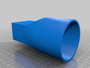 a ridgid poeira chute partes 3d print model - Mito3D