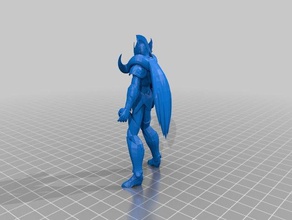 gold saint - aries m toys & games action figure seiya static 3d print model - Mito3D