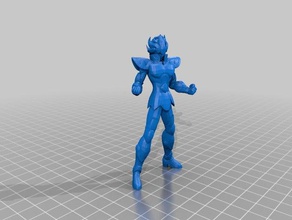 or saint - lion, aiolia jouets & jeux action figure leo seiya statique de la 3d print model - Mito3D