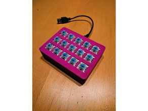 macro personalizada teclado caso equipo 3d print model - Mito3D