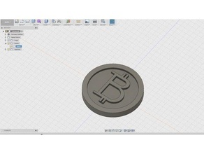 bitcoin L'impression 3d 3d print model - Mito3D