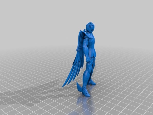 gold saint - sagittarius aiolos toys & games action figure seiya static 3D print model - Mito3D