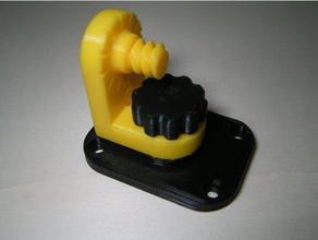 wandhalter spezial Handy schwenkarm Wandhalter 3d print model - Mito3D
