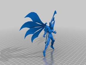 surplice - wyvern rhadamanthys toys & games action figure saint seiya static 3d print model - Mito3D