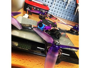 hyperlite micro cam mount il fai da te drone foxeer freccia fpv piroflip 3d print model - Mito3D