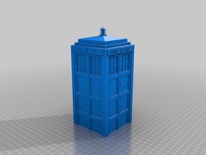 tardis puzzle box puzzles doctor gift card 3d print model - Mito3D