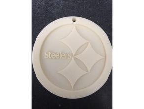 steelers logo işaretler ve logolar futbol spor 3d print model - Mito3D