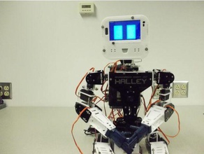 halley - robot complet L'impression 3d 3d print model - Mito3D