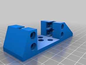 tetrix servo mount Robotik 3d print model - Mito3D