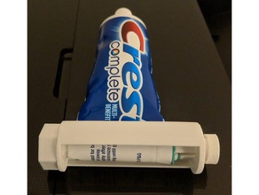 tubo de pasta dente espremedor pinos cap casa banho rolo dentes 3d print model - Mito3D
