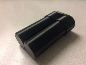 coisas do meu iões de tpu preservativo eletrônica 18650 bateria caso titular dupla vape 3d print model - Mito3D